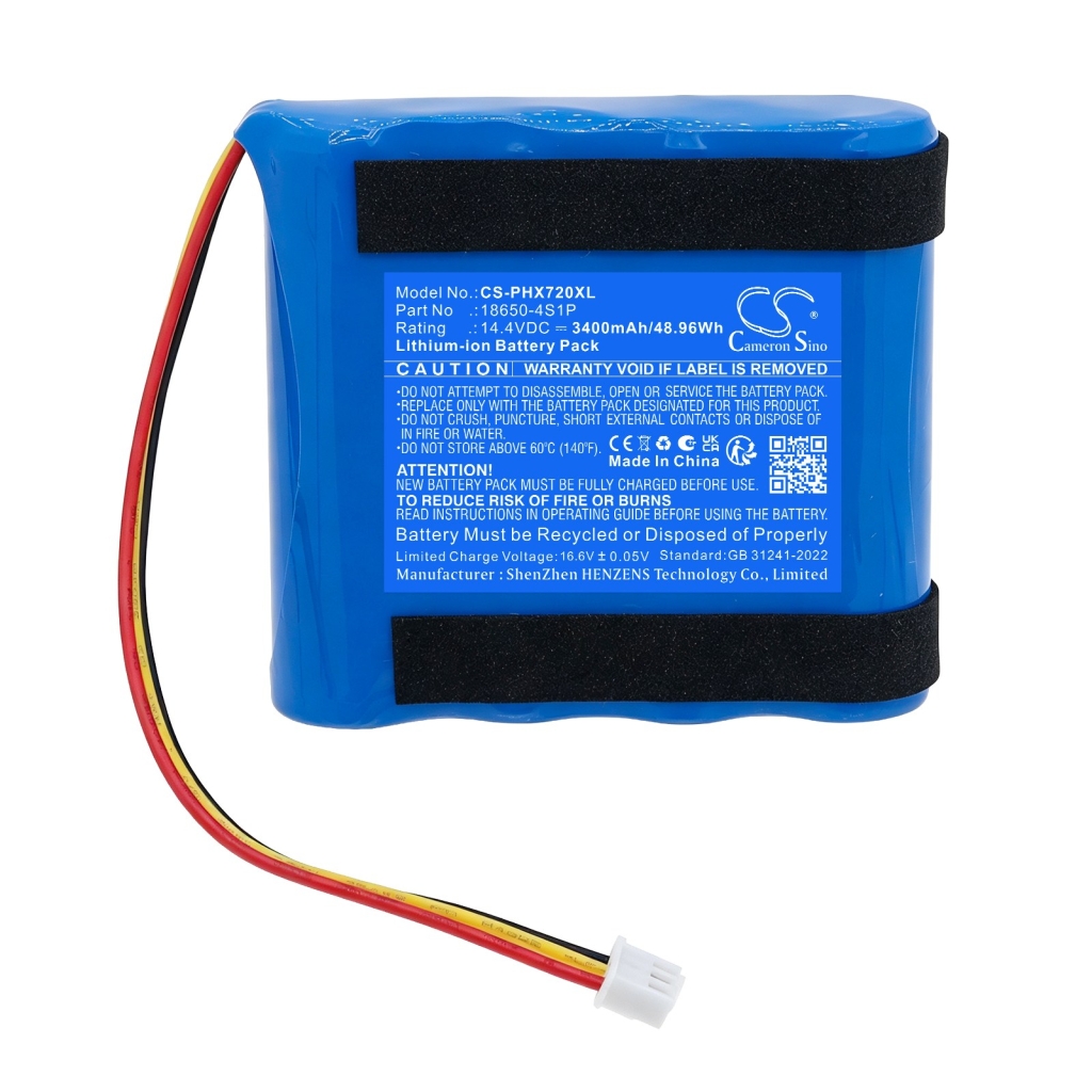Baterías compatible con Philips TAX7207/37 TAX7207/37 CS-PHX720XL