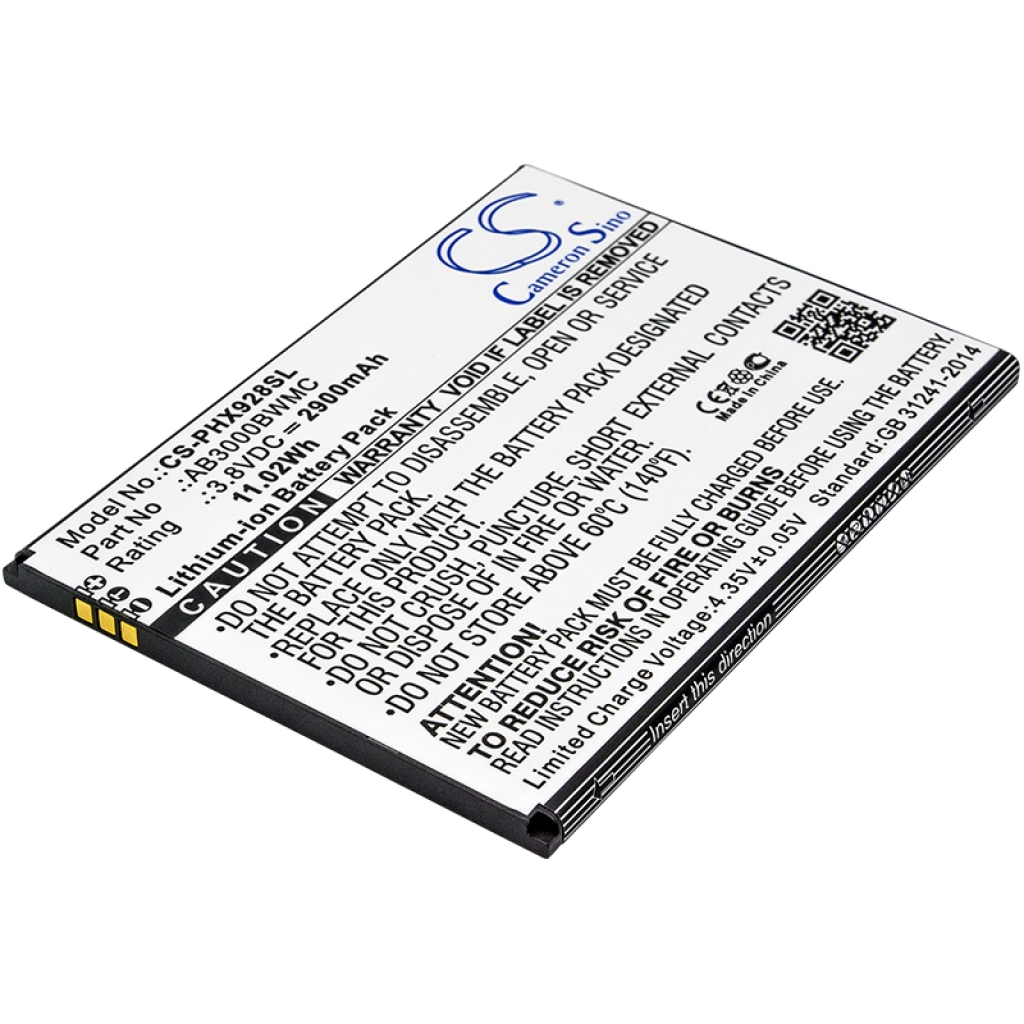 Batería del teléfono móvil Philips CS-PHX928SL
