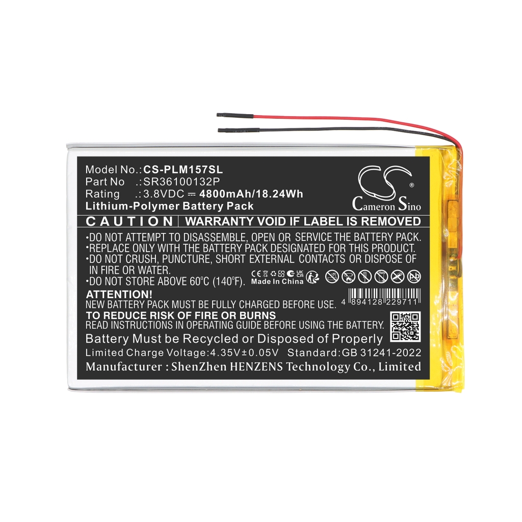 Batería compatible con Polaroid CS-PLM157SL