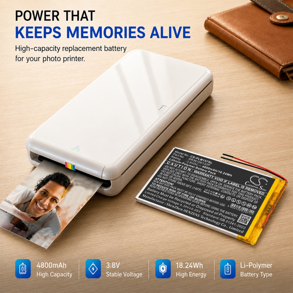 Batería compatible con Polaroid CS-PLM157SL