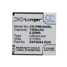 Reemplazo de batería compatible para Prestigio PAP4044 DUO