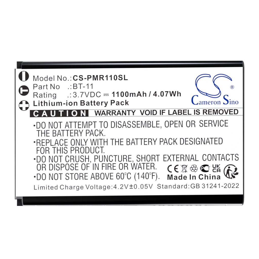 Batería Sustituye BT-11