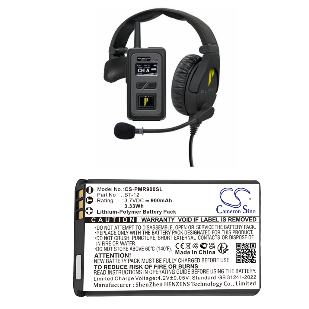 Batería del altavoz Pliant CS-PMR900SL
