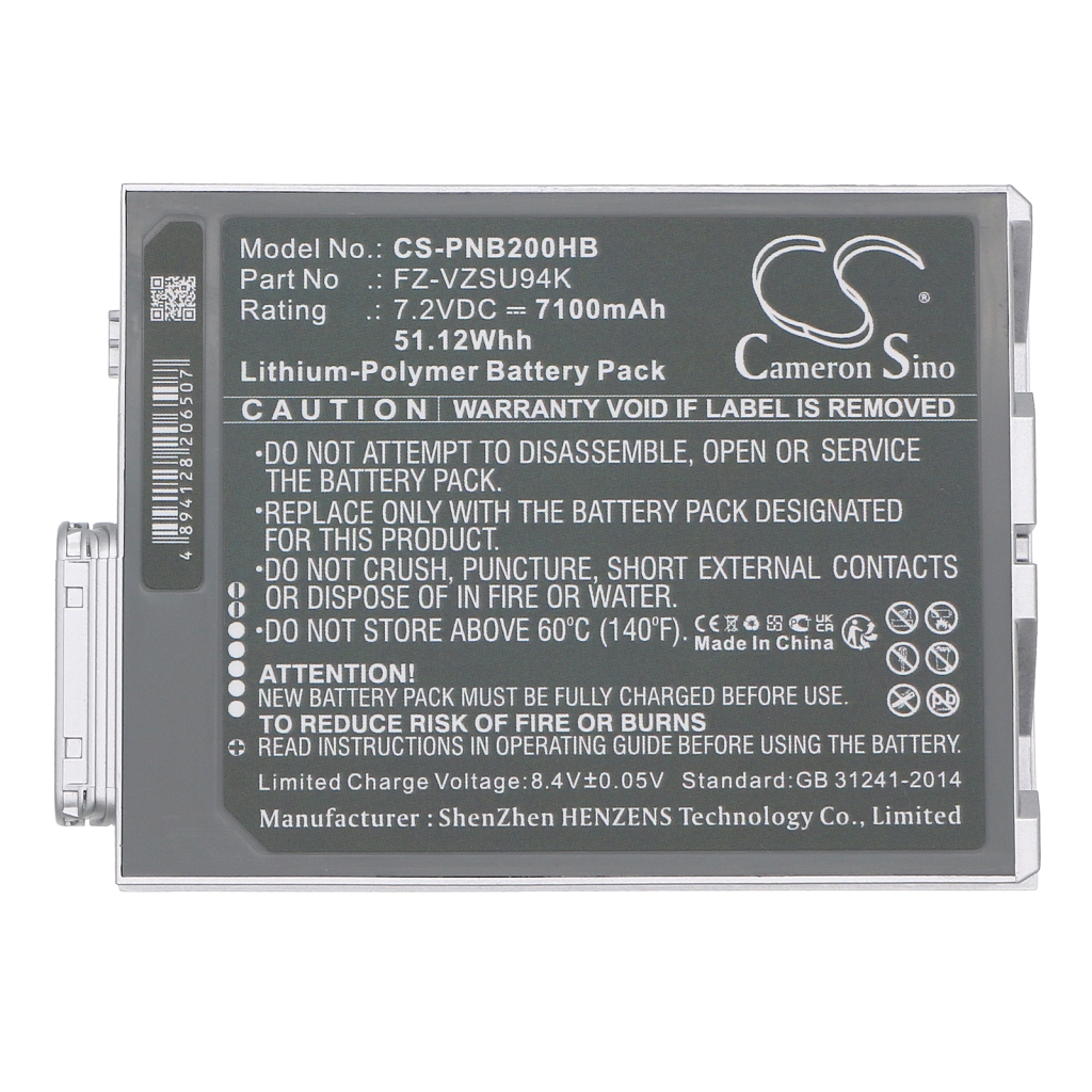 Battery Replaces FZ-VZSU0HW
