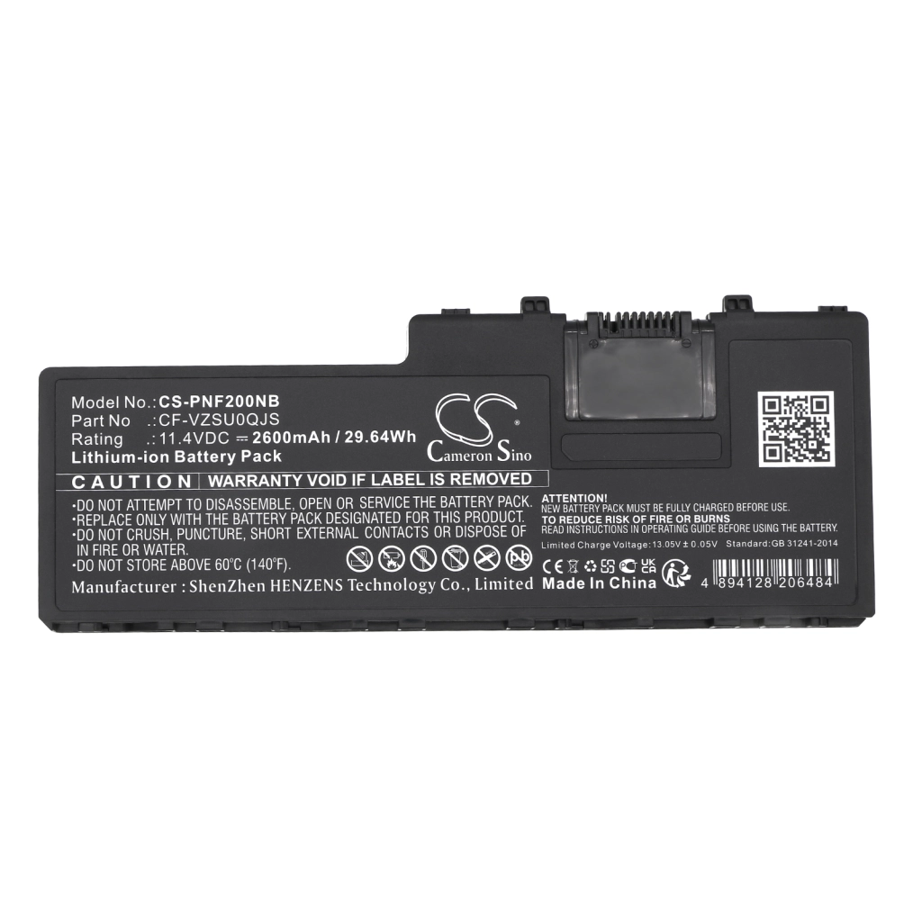 Batería para portátil Panasonic CS-PNF200NB
