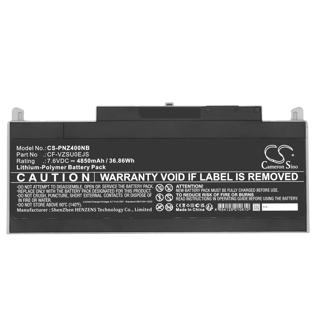 Batería para portátil Panasonic CS-PNZ400NB