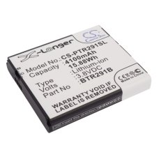 Reemplazo de batería compatible para Pantech BTR291B