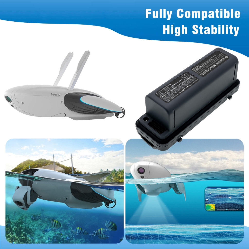 Baterías para Drones Powervision CS-PVD100RC