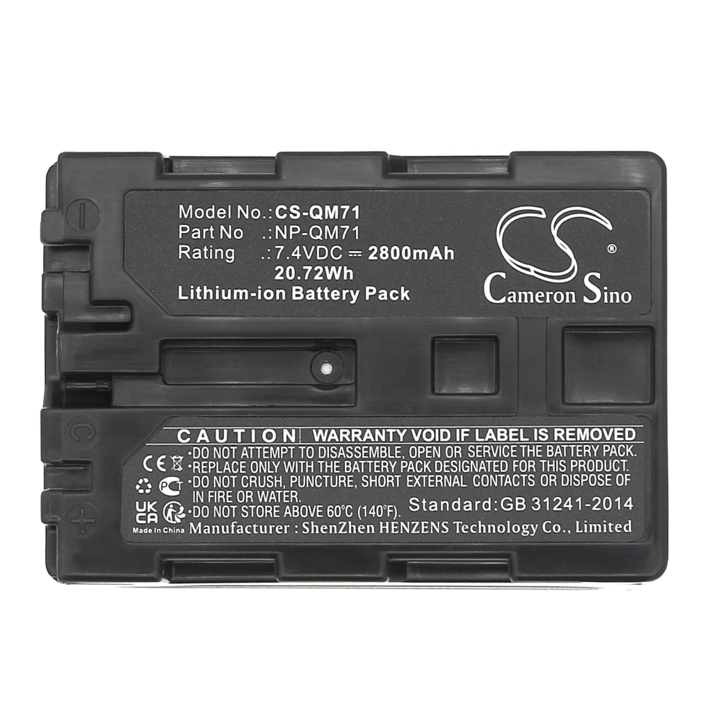 Camera Battery Sony DSR-PDX10
