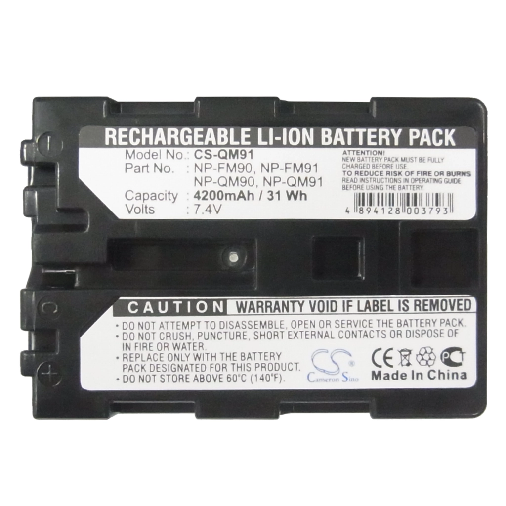 Battery Replaces NP-QM90
