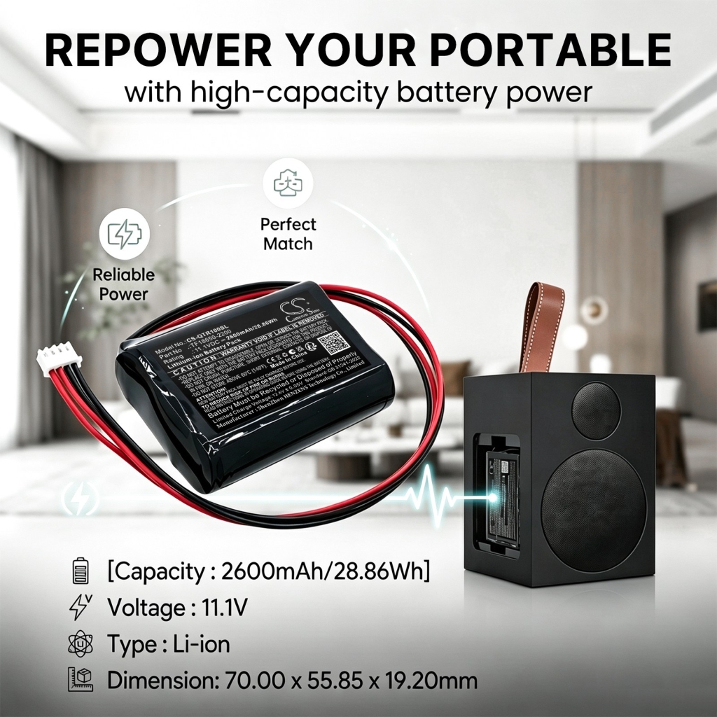 Battery compatible with Quadral