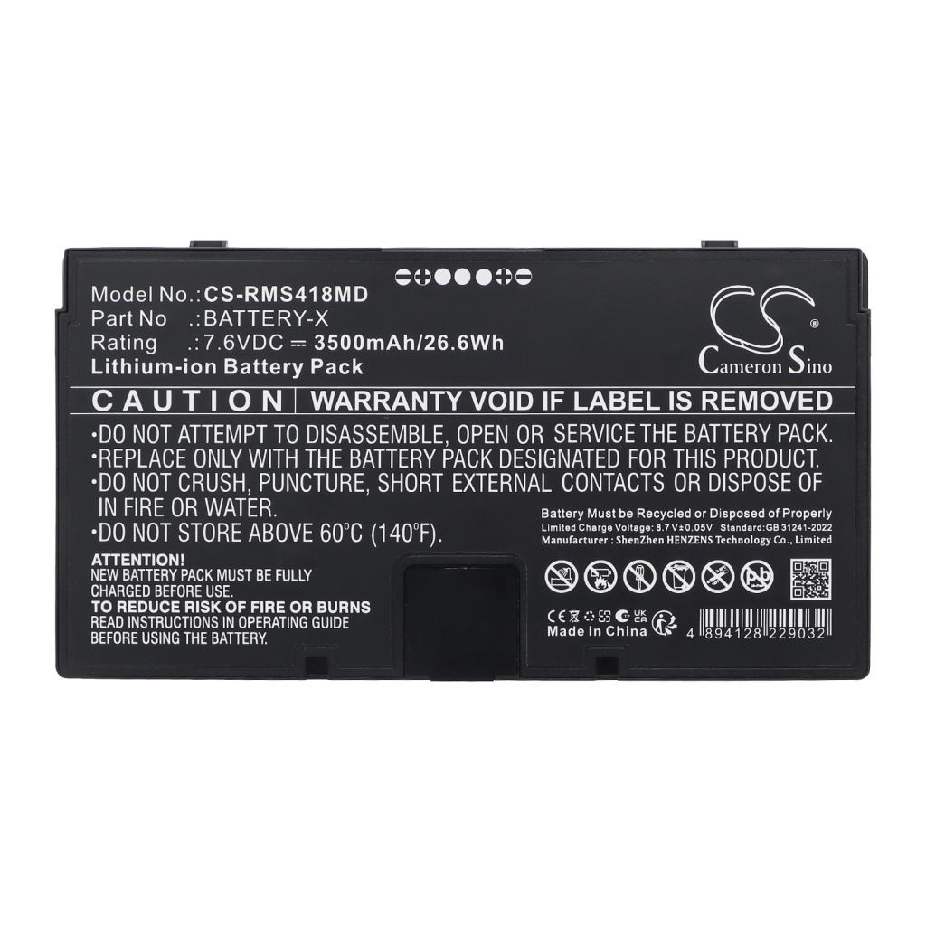 Batería compatible con Iray CS-RMS418MD