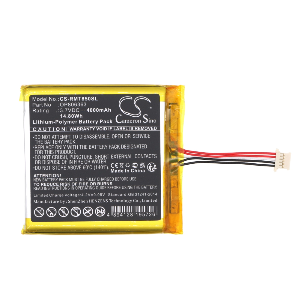 GPS, Batería del Navegador Rand mcnally CS-RMT850SL