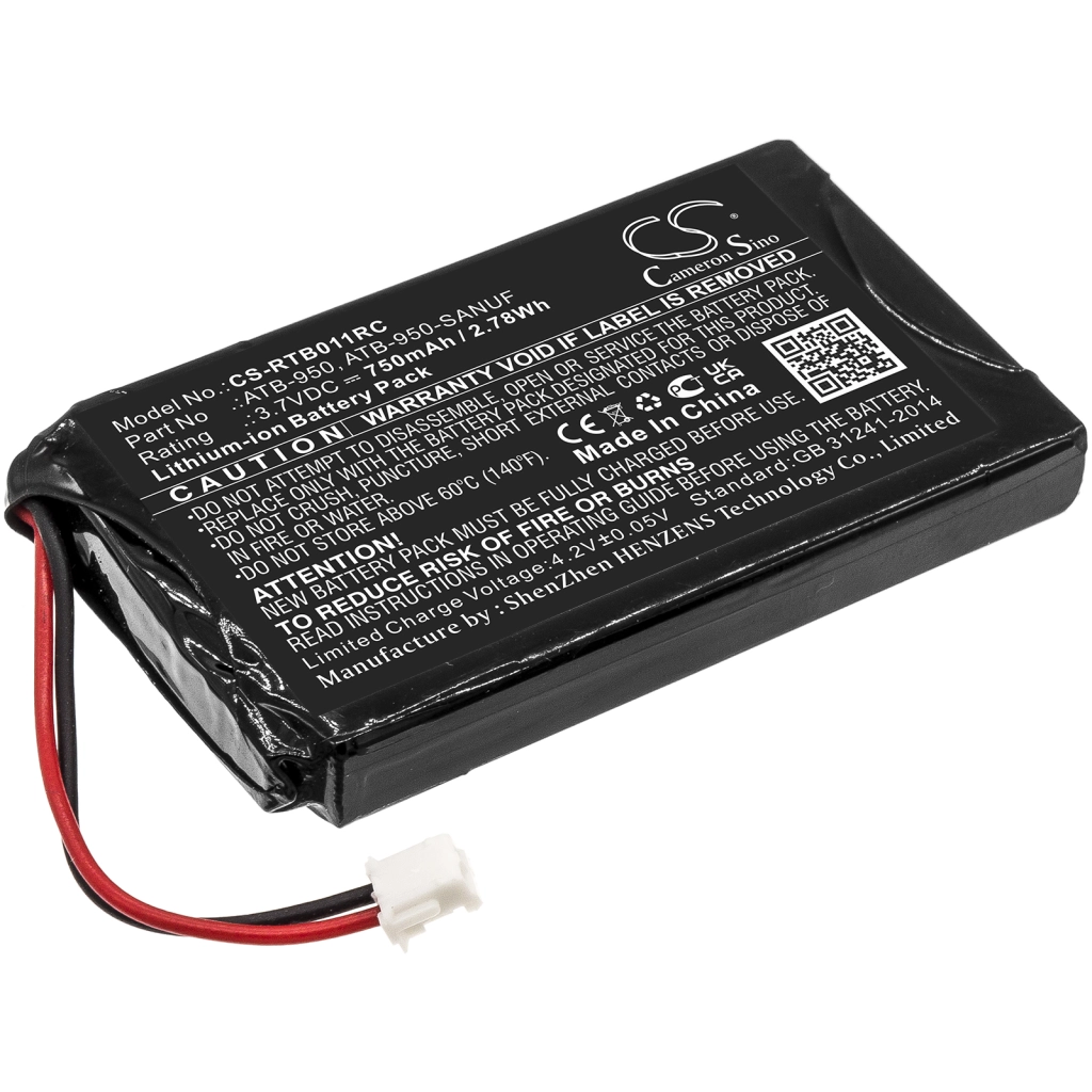 Batería del mando a distancia RTI CS-RTB011RC