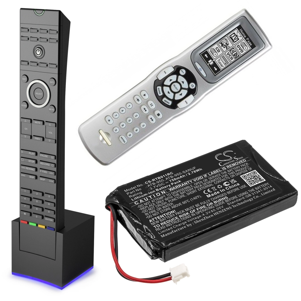 Batería del mando a distancia RTI CS-RTB011RC