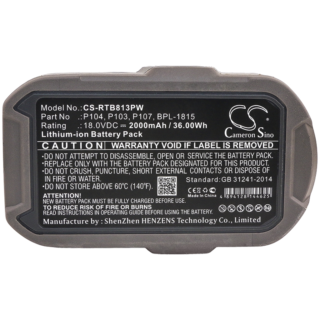 Battery Replaces P102