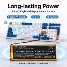 Reemplazo de batería compatible para Royal Kludge 43120-3750