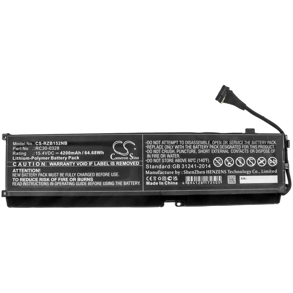 Batería para portátil Razer CS-RZB152NB