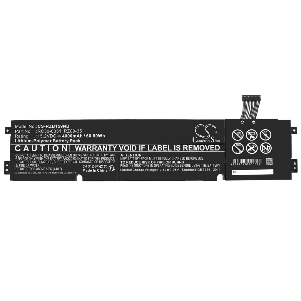 Batería para portátil Razer CS-RZB159NB
