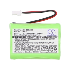 Reemplazo de batería compatible para Dogtra BP2T,BPRR,PSU-BPRR