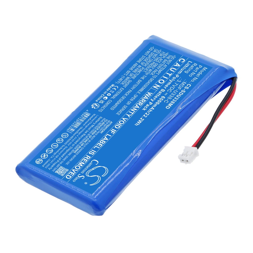 Batería compatible con Sanyo CS-SDU338MD