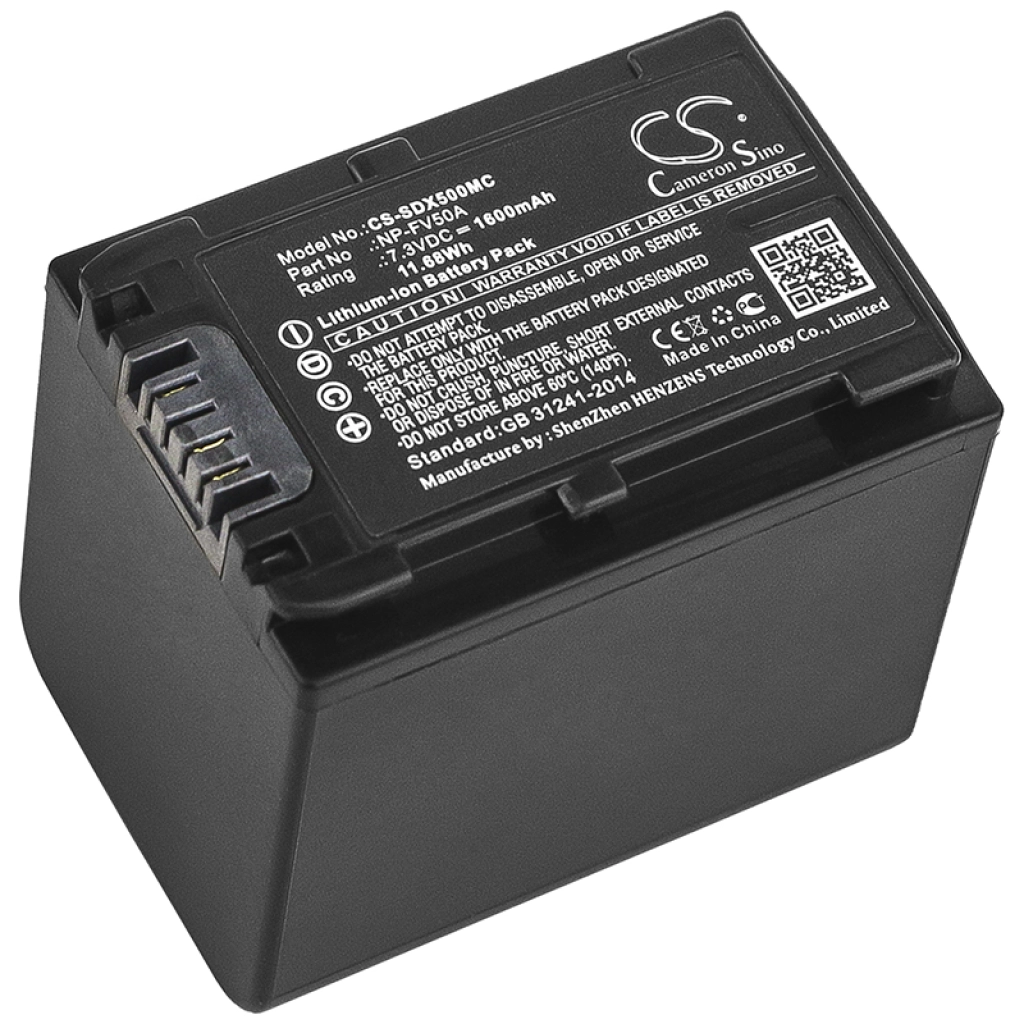 Batería de la cámara Sony CS-SDX500MC