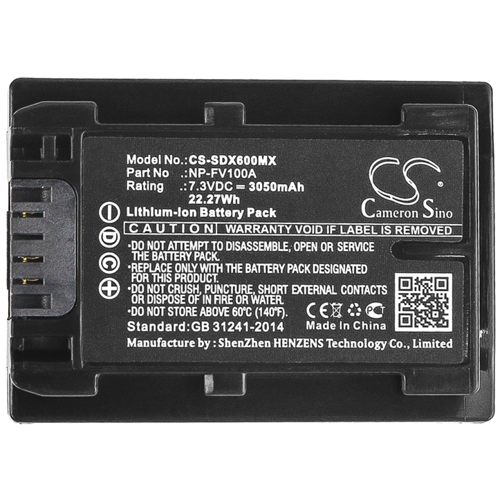 Camera Battery Sony FDR-AX700