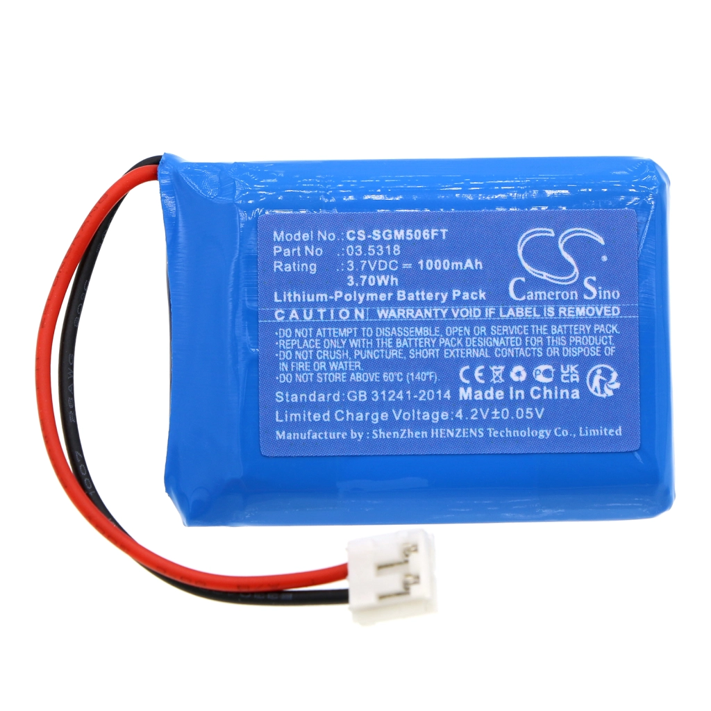Batería del sistema de iluminación Scangrip CS-SGM506FT