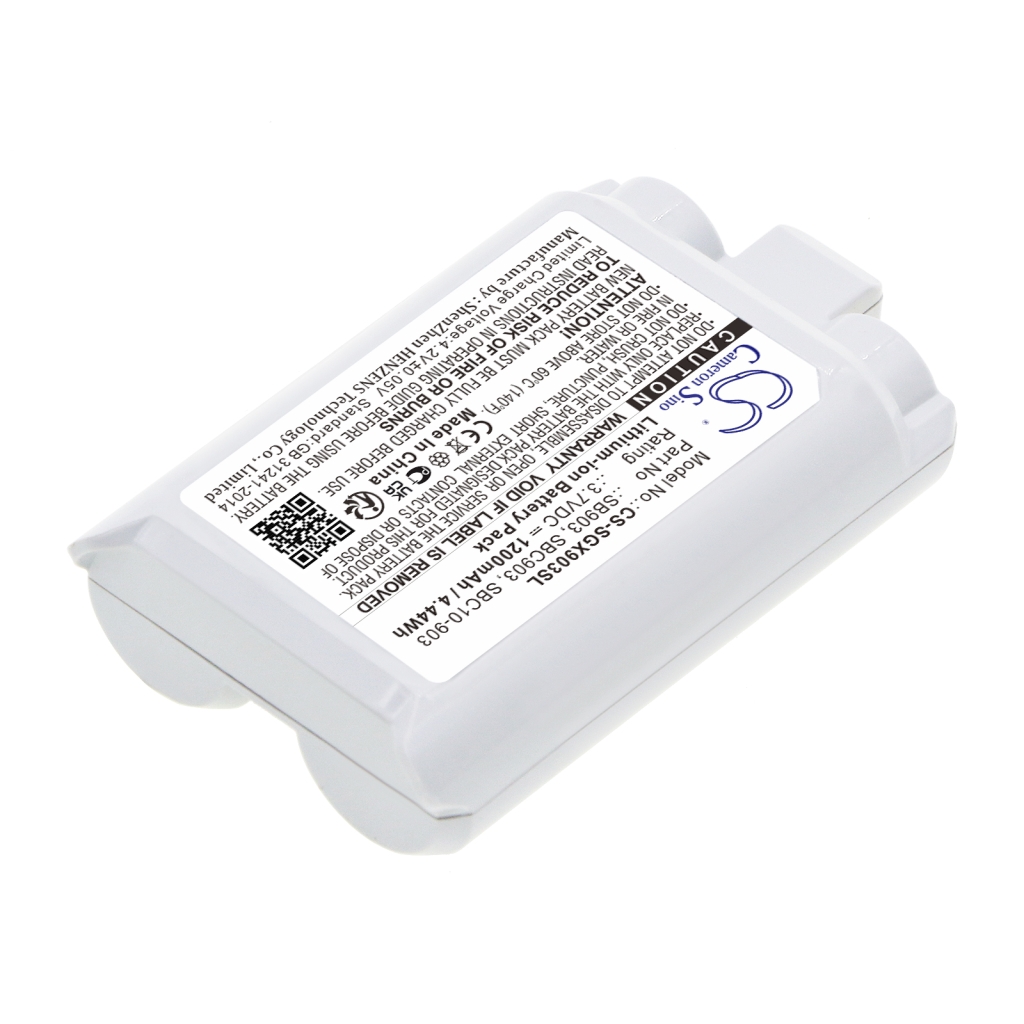 Batería compatible con Shure CS-SGX903SL