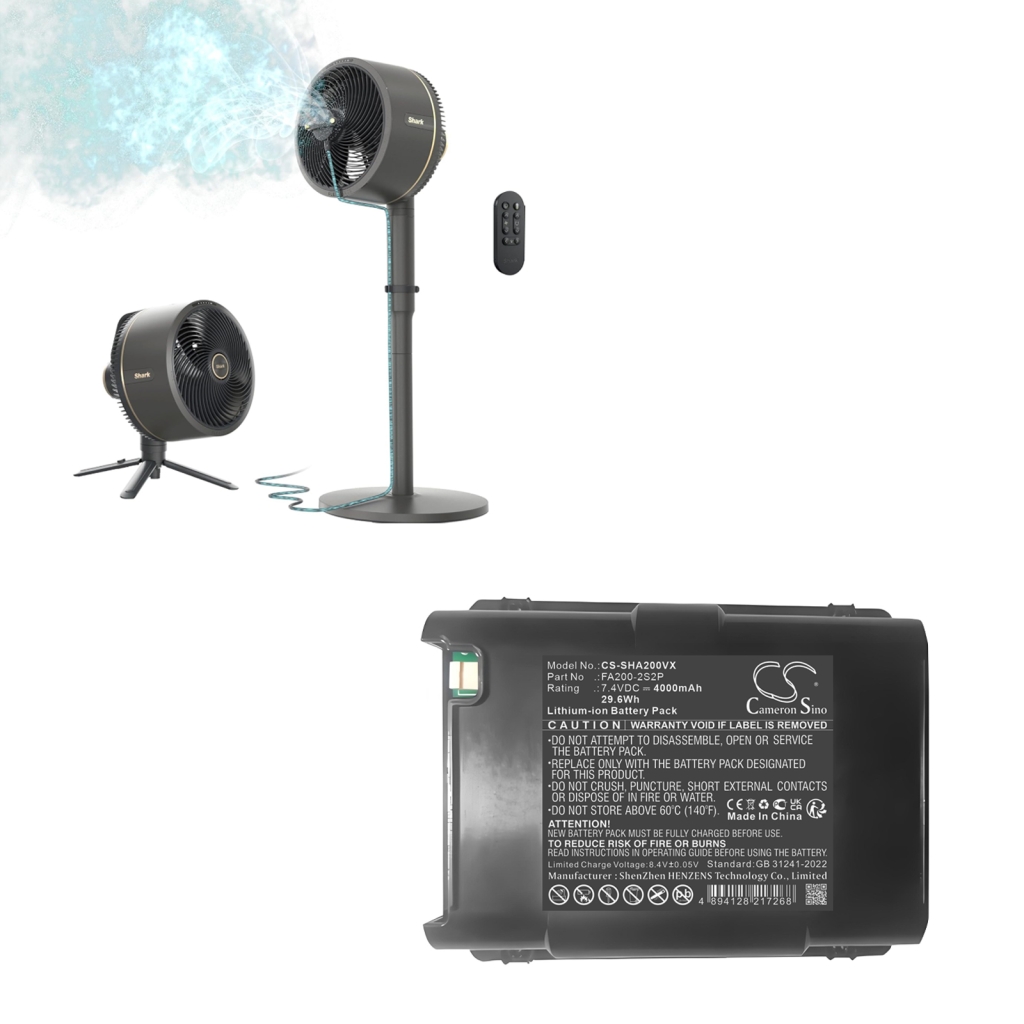 Batería Smart Home Shark CS-SHA200VX