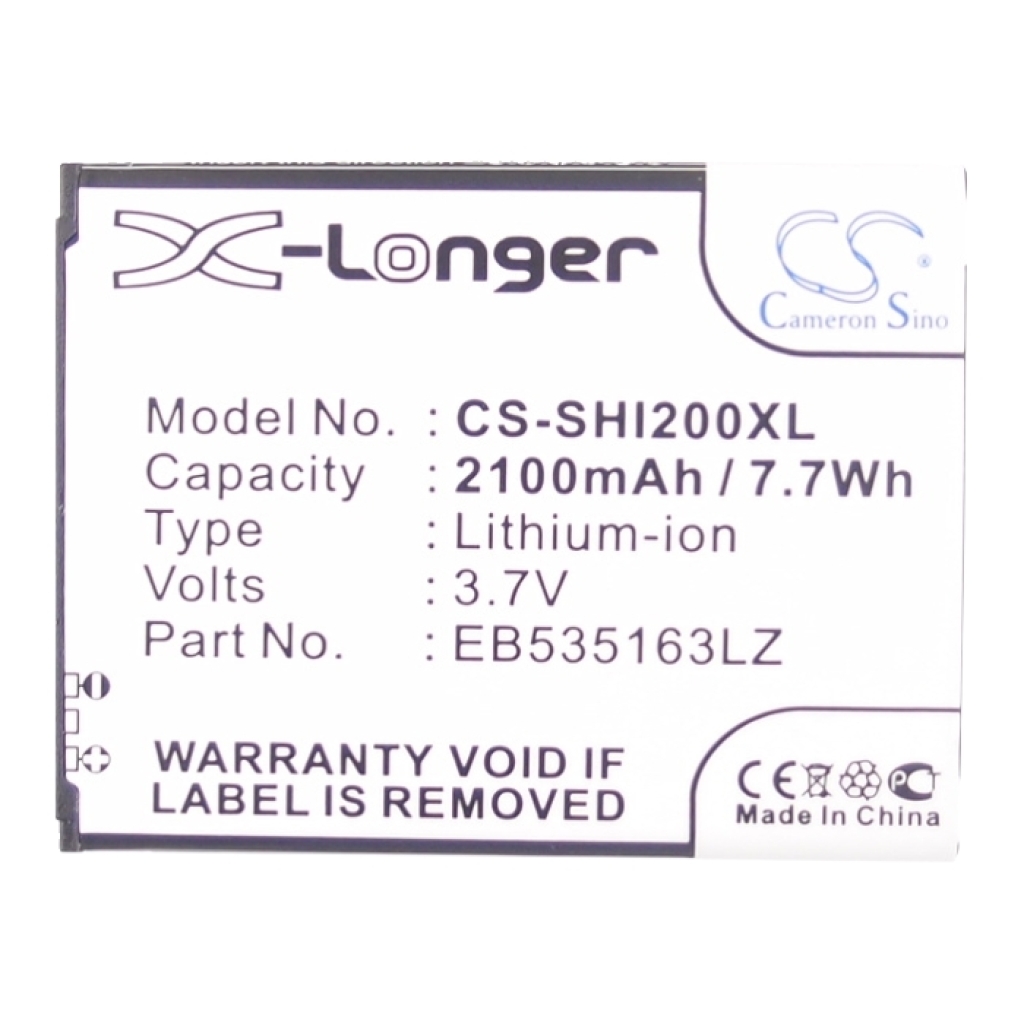 Mobile Phone Battery Samsung SCH-i200 Code
