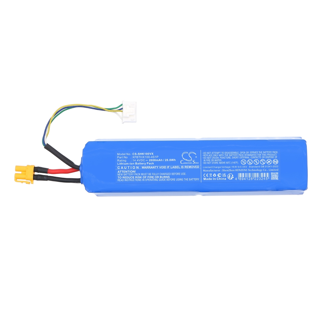 Batería de vacío Shark CS-SHK100VX