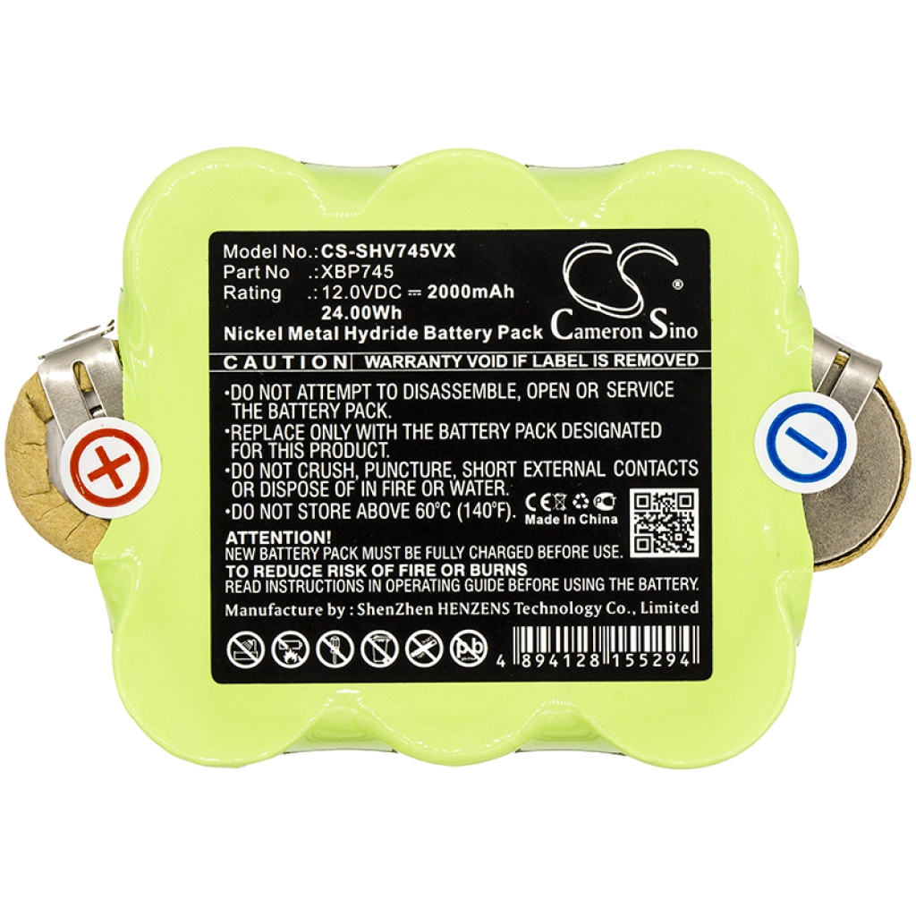 Batería de vacío Shark CS-SHV745VX