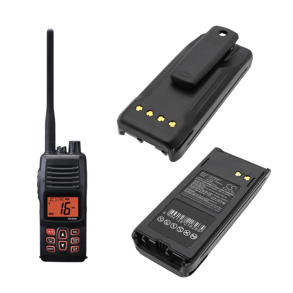 Batería de radio de dos vías Standard Horizon HX400