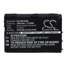 Reemplazo de batería compatible para Siemens V30145-K1310-X103
