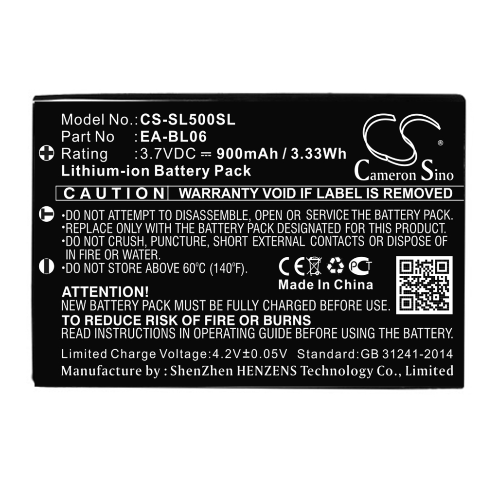 Tablet Battery Sharp Zaurus SL-5000