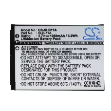 Reemplazo de batería compatible para Samsung EA-SLB11A,SLB-11A,SLB11A