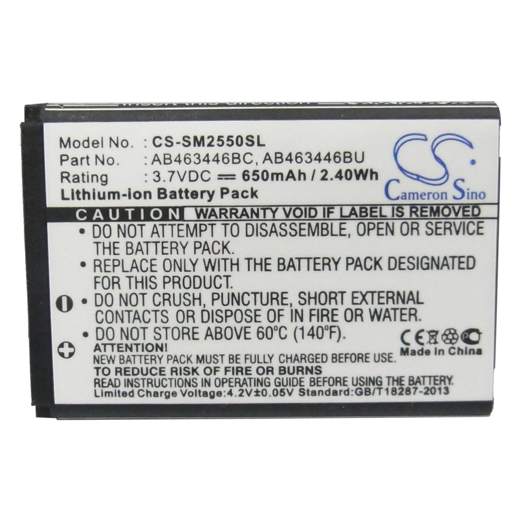Battery Replaces AB463446BC