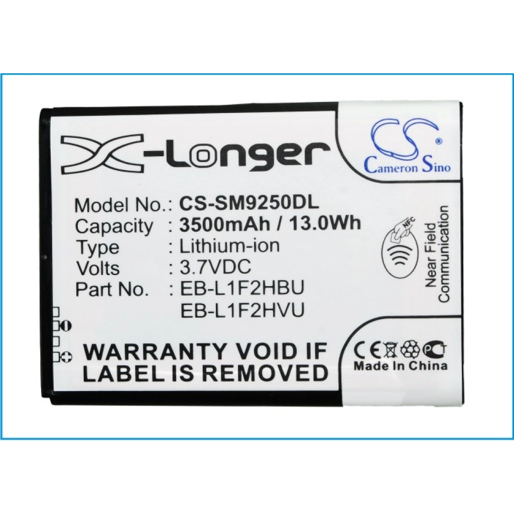 Battery Replaces EB-L1F2HBU
