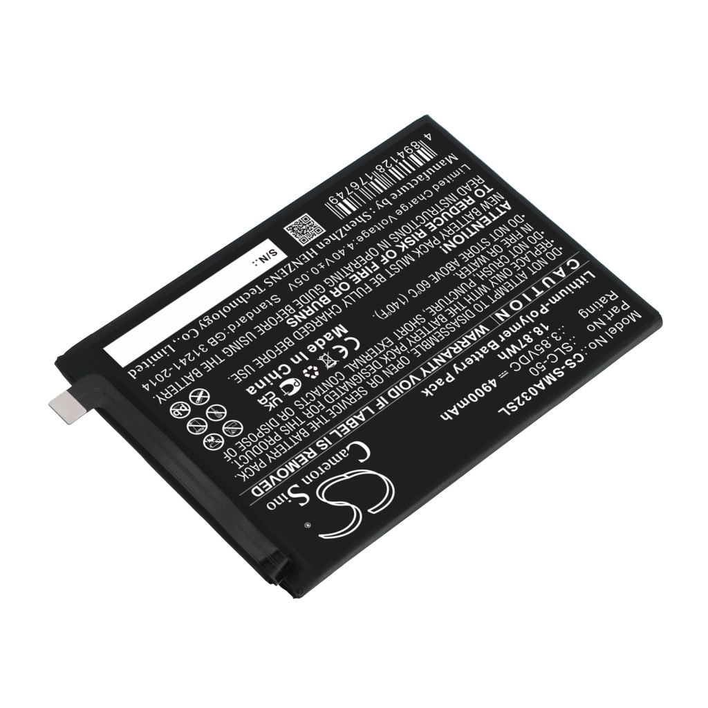Batería del teléfono móvil Samsung CS-SMA032SL