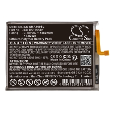 Reemplazo de batería compatible para Samsung EB-BA166ABY
