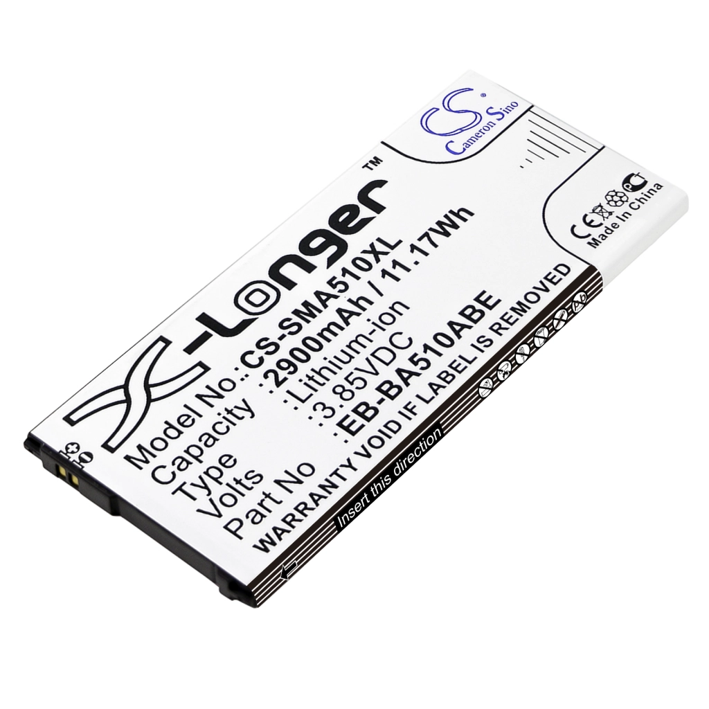 Battery Replaces EB-BA510ABE