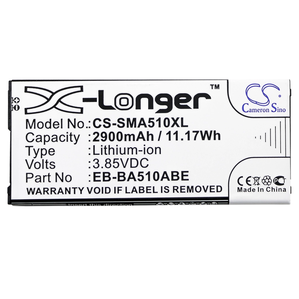 Battery Replaces EB-BA510ABE