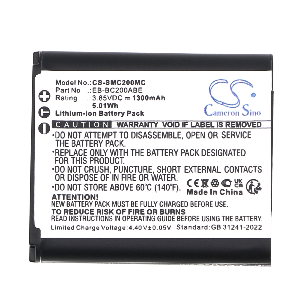 Camera Battery Samsung CS-SMC200MC
