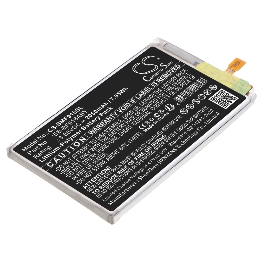 Batería del teléfono móvil Samsung CS-SMF916SL
