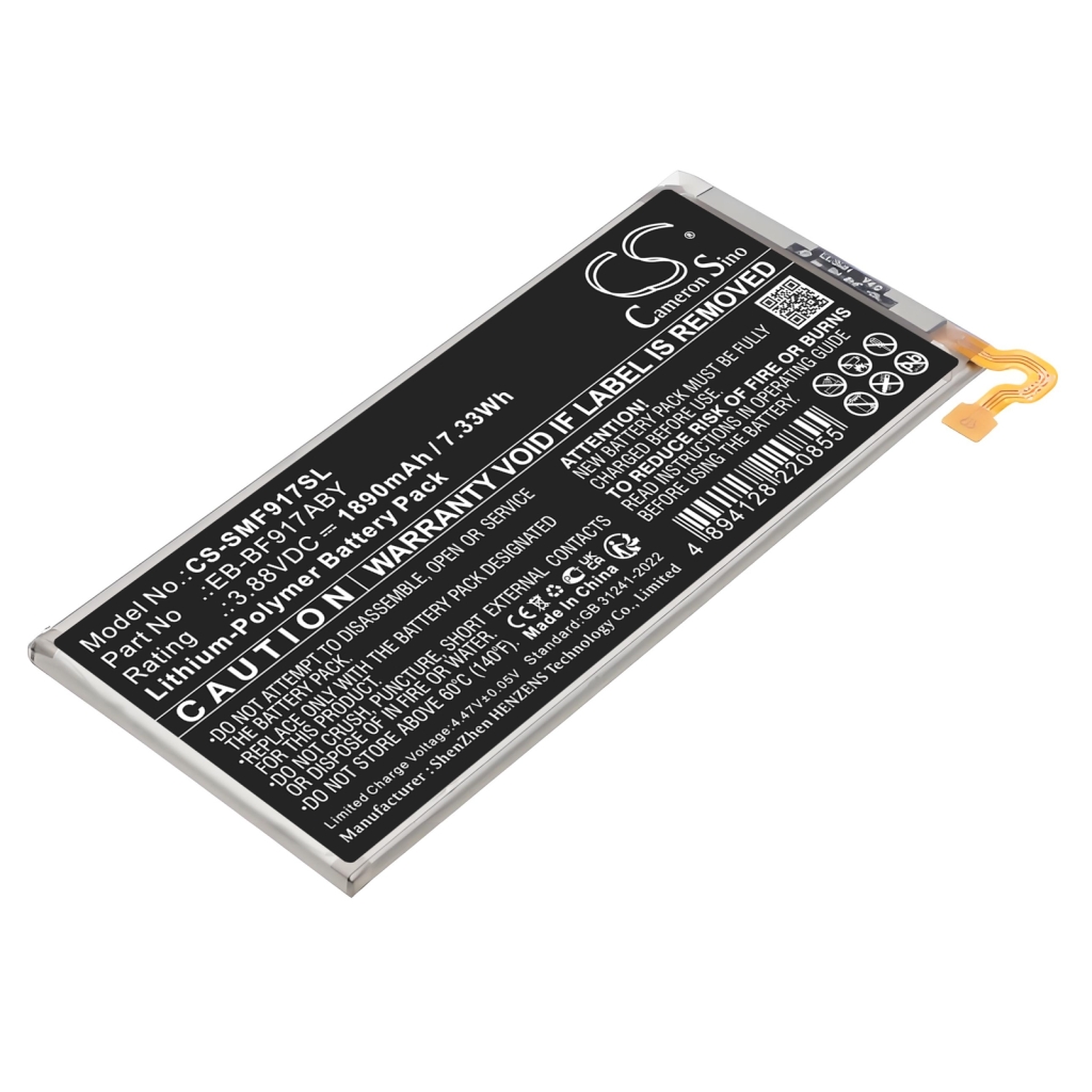 Batería del teléfono móvil Samsung CS-SMF917SL