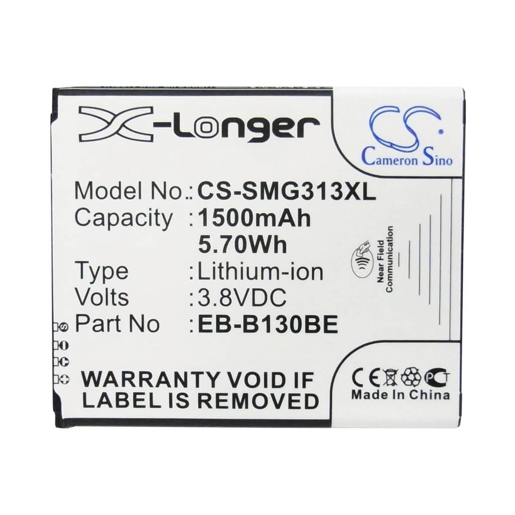 Batería del teléfono móvil Samsung CS-SMG313XL