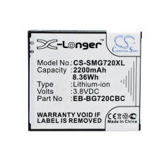 Reemplazo de batería compatible para Samsung EB-BG720CBC,EB-BG720CBK