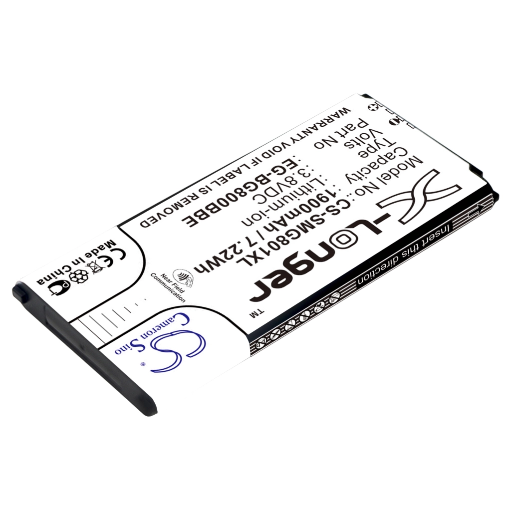 Batería del teléfono móvil Samsung CS-SMG801XL