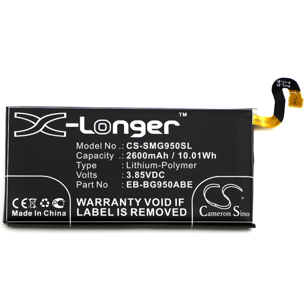 Batería del teléfono móvil Samsung CS-SMG950SL